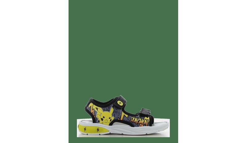 POKEMON Pokemon Sandal - BLACK/YELLOW - 26