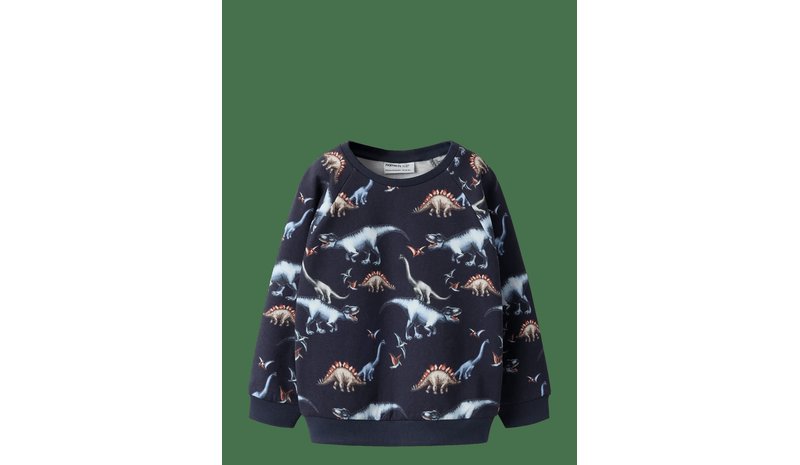 NAME IT Nmmbertil Ls Nreg Sweat Bru - NAVY BLAZER - 92 – kuva 1/2