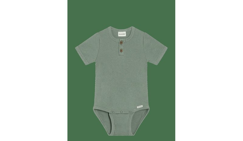 MINYMO Body Ss Rib - LILY PAD - 80 – kuva 1/2