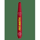NYX PROFESSIONAL MAKEUP Nyx Professional Makeup Fat Matte Slick Click Lip Balm 17 Scarlet Snuggles 8 Ml - SCARLET SNUGGLES - 2 G
