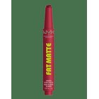 NYX PROFESSIONAL MAKEUP Nyx Professional Makeup Fat Matte Slick Click Lip Balm 16 Plushin' Plum 8 Ml - PLUSHIN' PLUM - 2 G