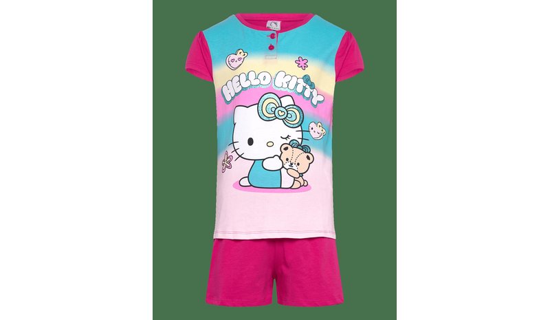 HELLO KITTY Pyjama - FUSHIA - 110 – kuva 1/2