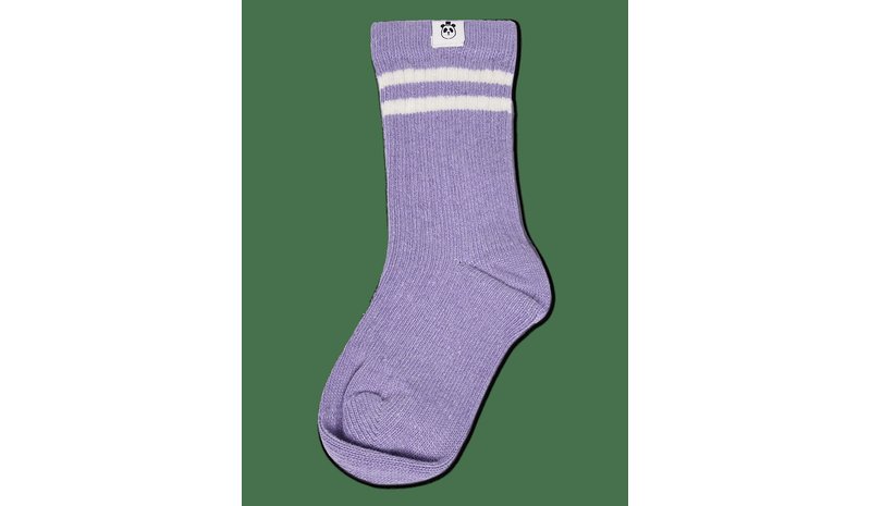 MINI RODINI Wool Rib 1-Pack Socks - PURPLE - 28/31 – kuva 1/2