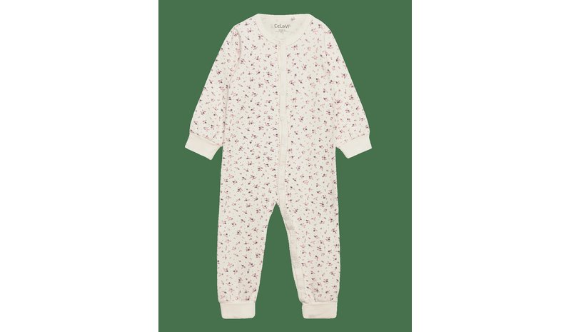 CELAVI Nightsuit W. Aop - SNOW WHITE - 70