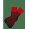 FUB 2-Pack Colour Block Socks - CRANBERRY - 19/21 – kuva 1