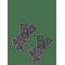 FUB 2-Pack Melange Socks - FOREST/IRIS - 19/21 – kuva 1