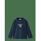 MANGO Printed Cotton-Blend T-Shirt - NAVY - 86 – kuva 1
