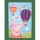 PEPPA PIG Fleece Plaid Peppa Pig Pep 011 - MULTI COLOURED - 100X140 cm