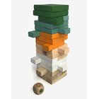 MAGNI TOYS Tumbling Tower, Large - GREEN/ORANGE/WHITE - One Size