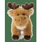 TEDDYKOMPANIET Teddy Forest, Älg - BROWN - 25 cm – kuva 1