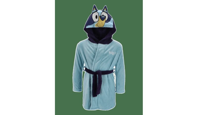 BLUEY Bluey Bathrobe - GREEN - 110/116 – kuva 1/3