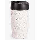 SAGAFORM Loke Bilmugg, Låsbar Tryckfunktion Liten - VIT/SVART - 0.24 L x 8