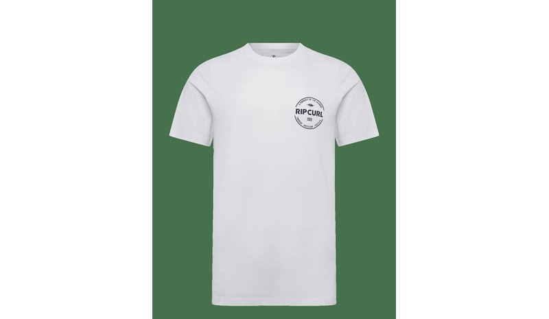 RIP CURL Staple Tee - WHITE - S – kuva 1/2