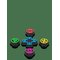 CROCS Game Controller 5 Pack - WHITE - One Size – kuva 1
