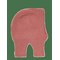 CELAVI Balaclava - Knitted - BRICK DUST - 9-12M – kuva 1