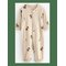 LINDEX Sleepsuit With Application At The Back - LIGHT BEIGE - 68 – kuva 2