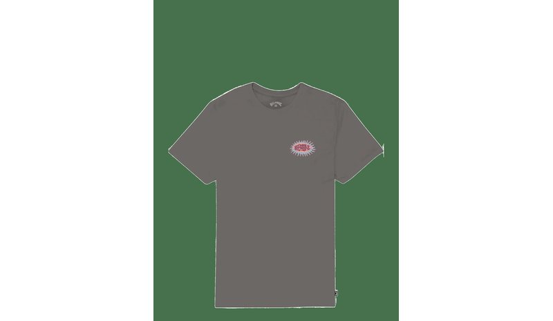 BILLABONG Burn Out Tee Ss Boy - PEWTER - 140 – kuva 1/2