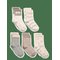 MINYMO Socks W. Pattern (5-Pack) - LIGHT GREY MELANGE - 31\34 – kuva 1