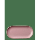 AIDA Raw Colour - Oval Tall. Roseish 25X12X1,5 Cm. - ROSEISH - One Size