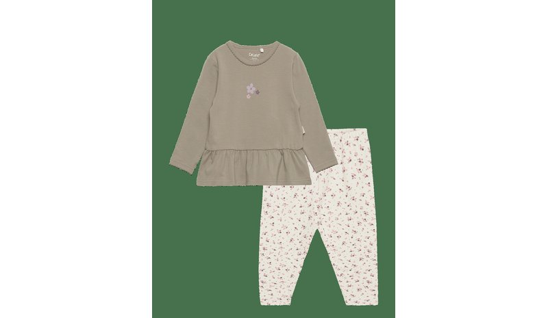 CELAVI Pyjamas W. Aop - SNOW WHITE - 130
