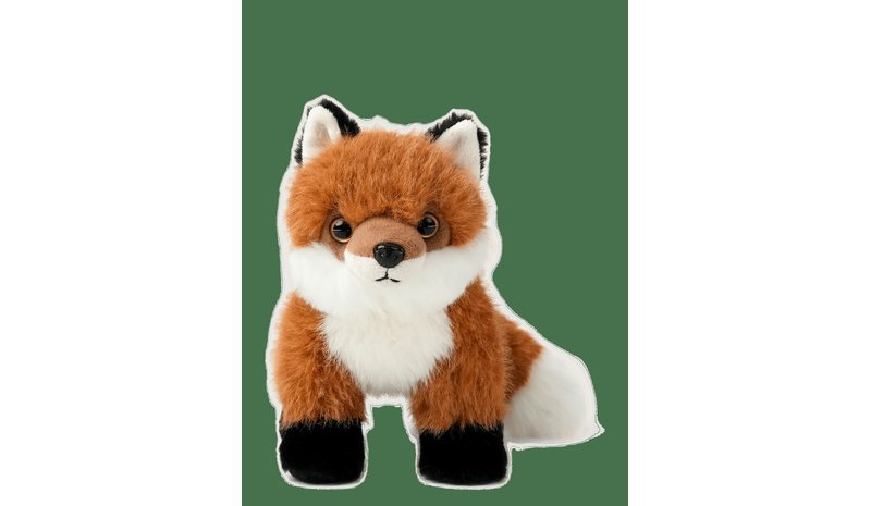 TEDDYKOMPANIET Teddy Forest, Räv - ORANGE - 25 cm – kuva 1/3