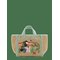 MANGO Square Bag With Tropical Print - LT PASTEL BROWN - One Size – kuva 1