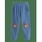 LINDEX Waffled Joggers - LIGHT DUSTY BLUE - 104 – kuva 1