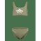 ROXY Solid Active Rg Bralette Set - OIL GREEN - 170 – kuva 1