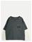 MINI RODINI M.rodini Field Notes Emb Ls Tee - GREY - 80/86 – kuva 1