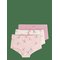 LINDEX 3-Pack Hipster Briefs - LIGHT DUSTY PINK - 98/104 – kuva 1