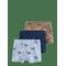LINDEX 3-Pack Boxer Shorts - LIGHT DUSTY BLUE - 122/128 – kuva 1
