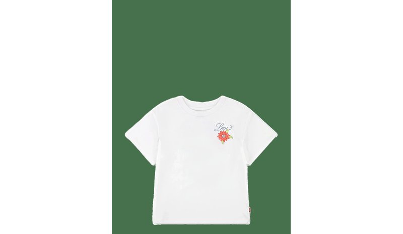 LEVI'S Levi's® Floral Oversized Tee - BRIGHT WHITE - 104 – kuva 1/2