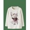 NAME IT Nmftelia Ls Top Box - CLOUD DANCER - 98 – kuva 1