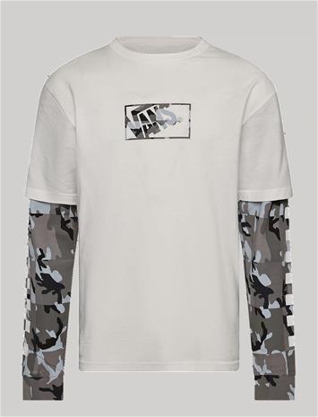 VANS Camo Twofer - WHITE - S – kuva 1/2