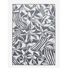 STUDIO ABOUT Papercut, A3, Organic, Rectangle - STEEL BLUE - 29.7X42 cm