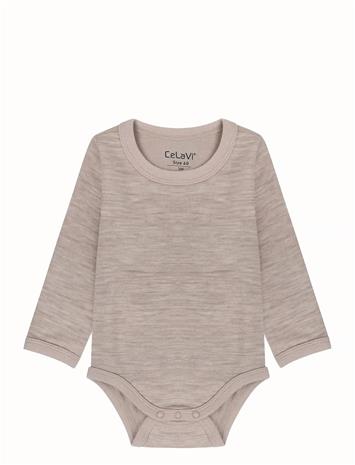 CELAVI Body Ls - Solid - MOCHA MERINGUE MELANGE - 60 – kuva 1/2