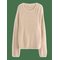 LINDEX Sweater Feather Yarn - BEIGE - 146/152 – kuva 1
