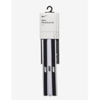 NIKE EQUIPMENT Nike Elastic Headbands 2.0 3 Pk - BLACK/WHITE/BLACK - One Size