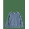 LINDEX Sweatshirt With Brushed Inside - DARK DUSTY BLUE - 110 – kuva 1