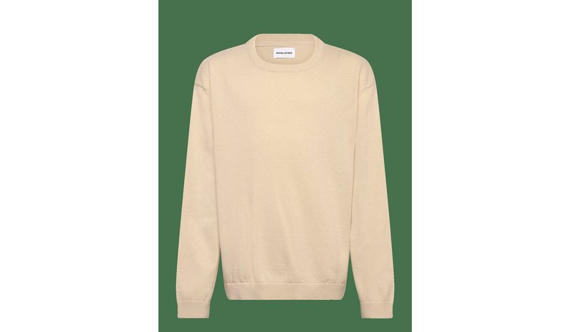 ENKEL STUDIO O-Neck Knit - BONE WHITE - 134 – kuva 1/2