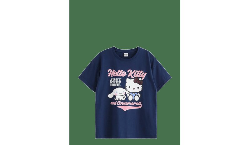 LINDEX Hello Kitty T-Shirt - DARK BLUE - 170 – kuva 1/2