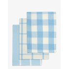 ENGHOLM TEXTILES Viskestykke Recycle - SKY BLUE - 50X70 cm