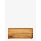 AIDA Raw Teak Wood - Rectangular Plate - NATURE - One Size