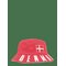 NEH Unisex Denmark Sunhat - RED - One Size – kuva 1