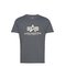 ALPHA INDUSTRIES Basic T-Shirt - GREYBLACK - S – kuva 1