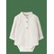 NAME IT Nbmfar Ls Shirtbody - CLOUD DANCER - 80 – kuva 2