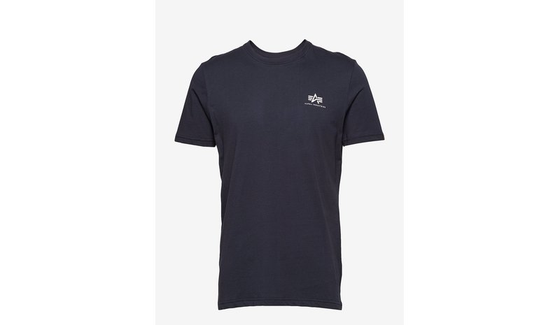 ALPHA INDUSTRIES Basic T Small Logo - REP.BLUE - L – kuva 1/2