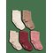 MINYMO Ankle Sock - Multi (5-Pack) - ROSE CLOUD - 35\38 – kuva 1