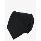 PORTIA 1924 Polyester Tie Solid - BLACK - One Size