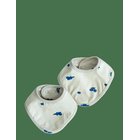 LOUIELOUIE Bibs -Jersey 2 Pack - BLUEBERRY - One Size